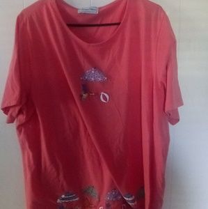 Summertime themed tee
